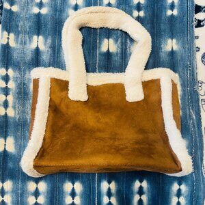 Faux Fur Shearling Bag